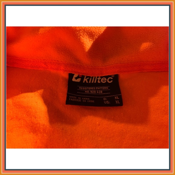 Killtech 1/2 Zip men’s fleece pullover BNWOT - Picture 3 of 8